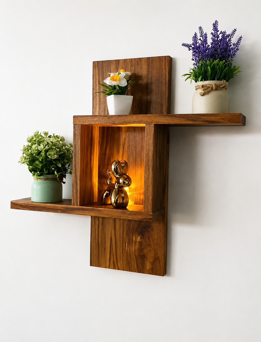 Star Wooden Self