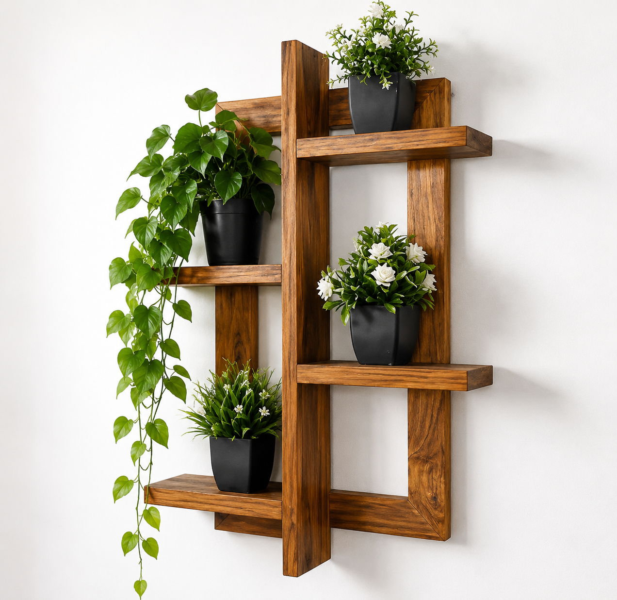 ZigZag Wooden Self